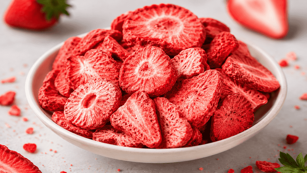freeze dry strawberries